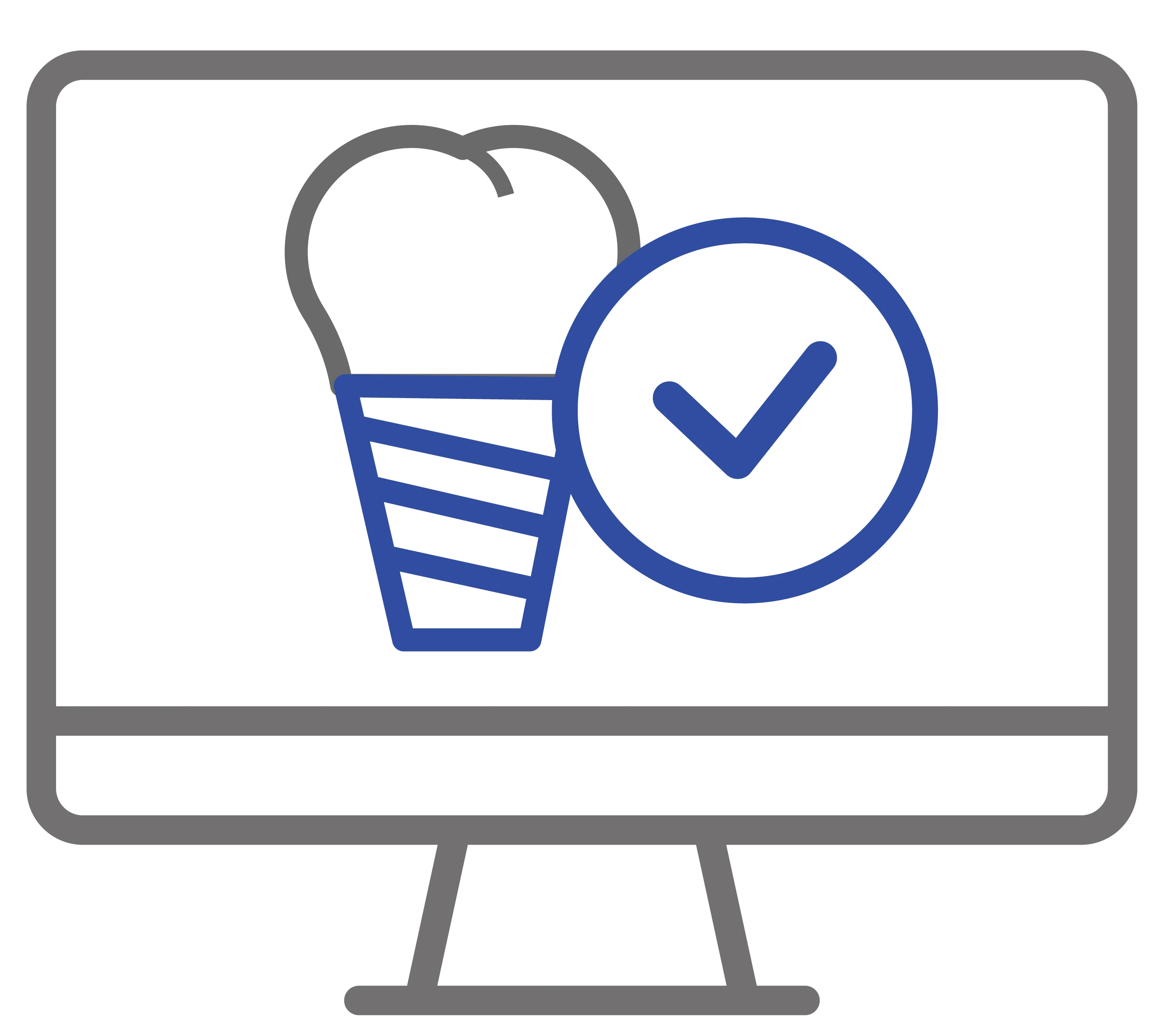 Digital Friendly Icon