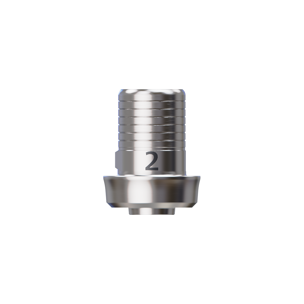 Ti-Base Compatible with ZimVie® TSV 5.7 Non-Engaging GH 2mm P 5.5mm